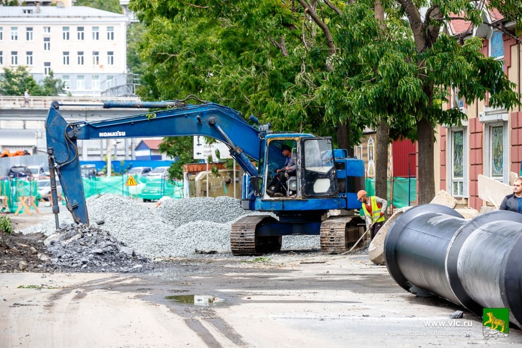 На площади Луговой во Владивостоке скоро начнут делать ливневую канализацию администрация Владивостока