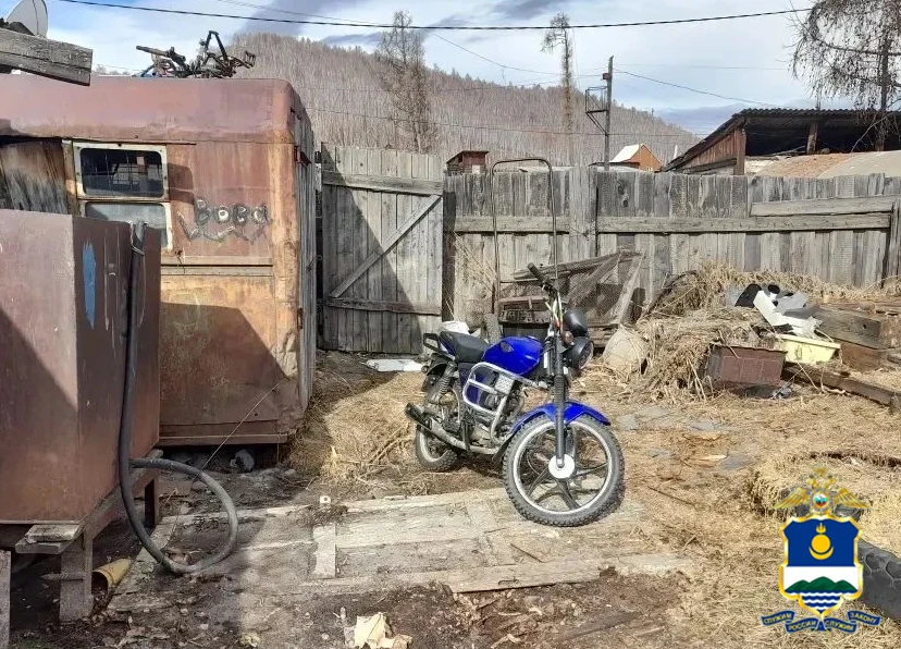 В Бурятии 15-летний пьяный подросток угнал мотоцикл из чужого гаража МВД по Бурятии