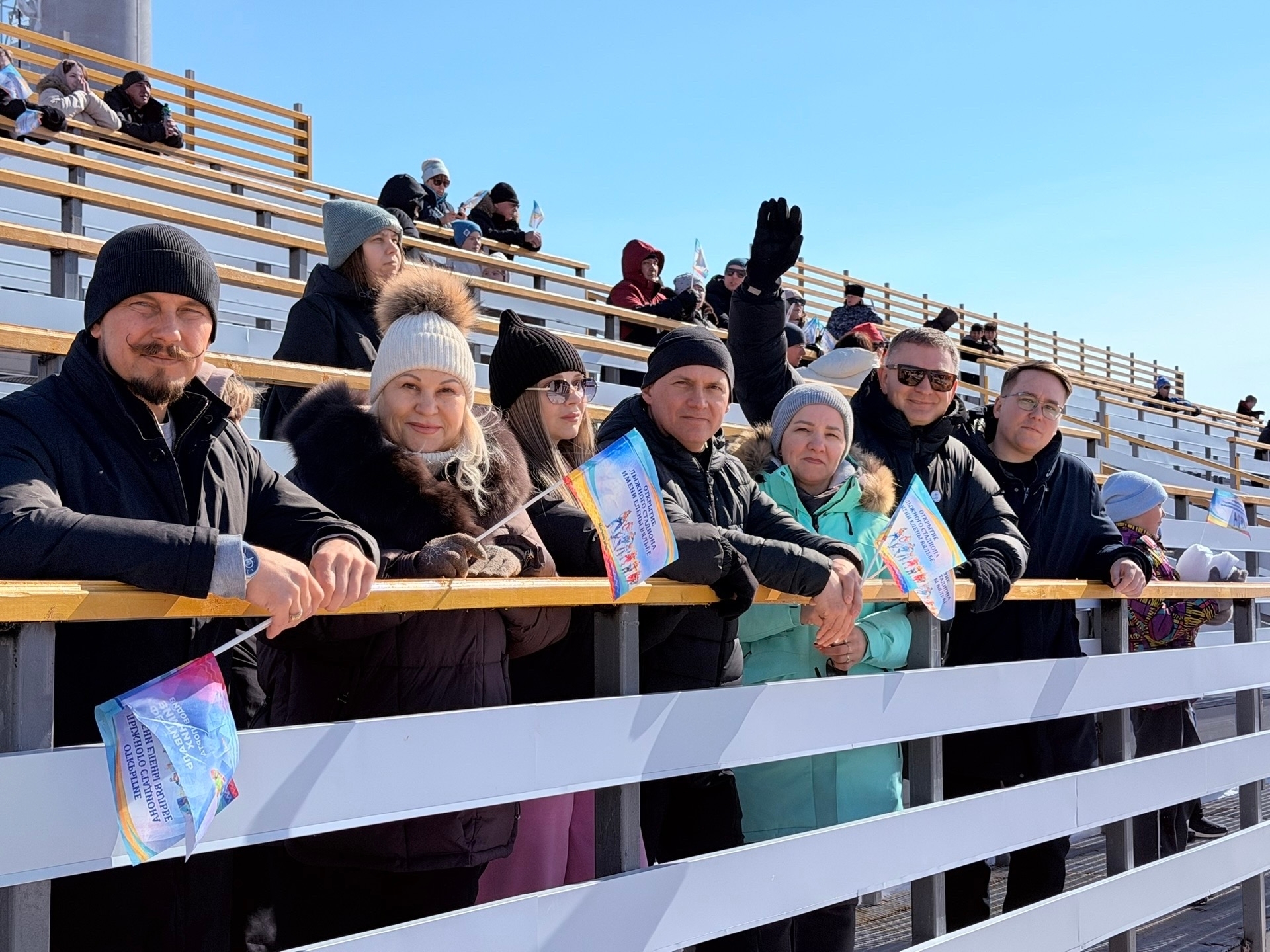 В &quotСнежной долине&quot открыли лыжный стадион имени Елены Вяльбе Источник