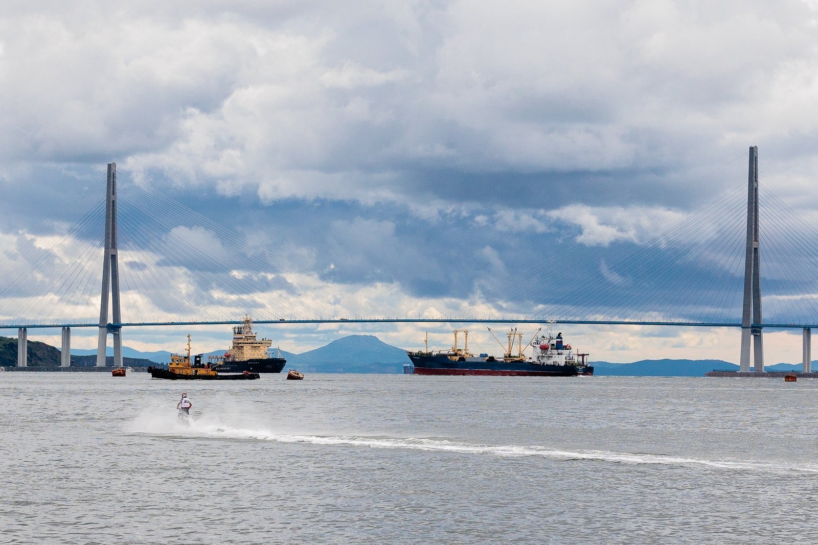 Мост на остров Русский, Владивосток ИА PrimaMedia